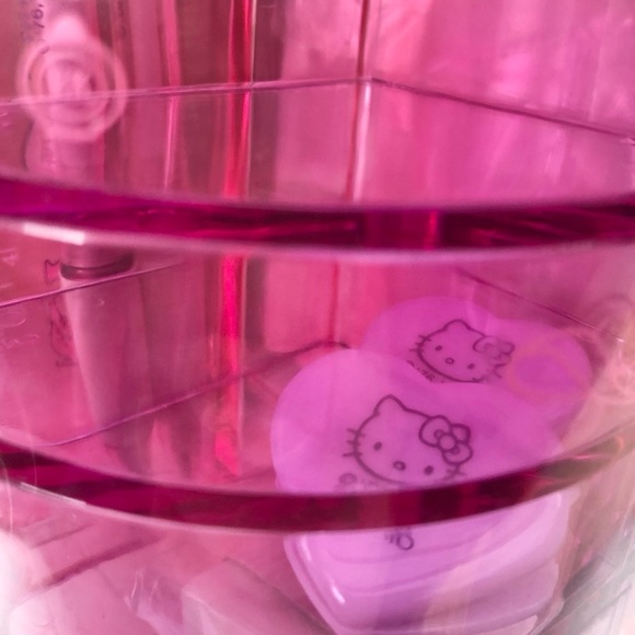 Rare NEW NIP Hello Kitty Sanrio Desktop Organizer Accessories Pink Acrylic 2007 - Picture 8 of 16